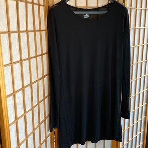 Roots light weight long sleeve t shirt dress M